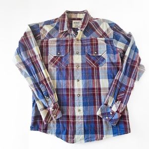 Ariat Mens Retro Fit Button Up Size Medium